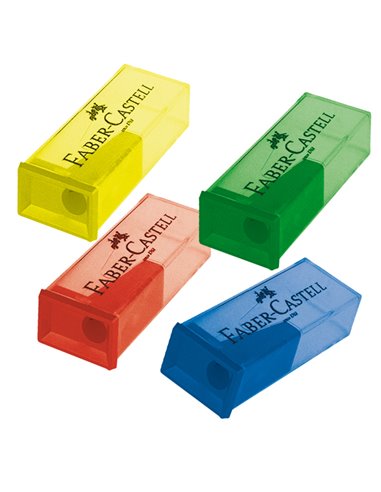 BARATTOLO 25 TEMPERAMATITE 1 FORO C/SERBATOIO FABER CASTELL 581525