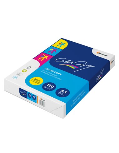 CARTA BIANCA COLOR COPY 320x450mm 120gr 250fg SRA3 MONDI 6334 MONDI BIANCA