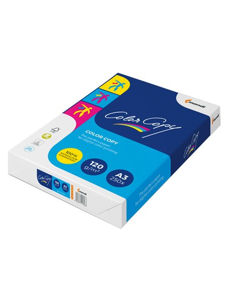 CARTA BIANCA COLOR COPY 320x450mm 120gr 250fg SRA3 MONDI 6334 MONDI BIANCA