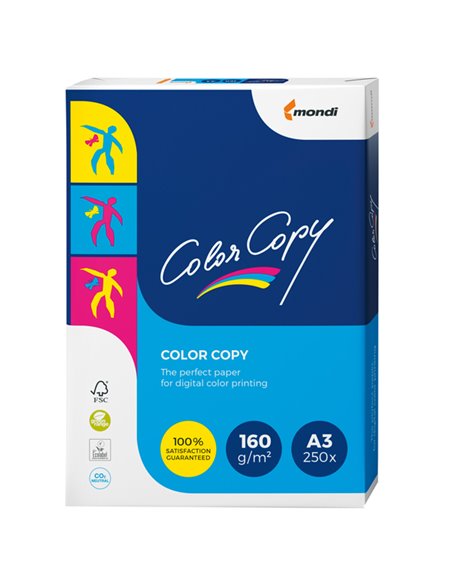 CARTA BIANCA COLOR COPY 320x450mm 160gr 250fg SRA3 MONDI 6344 MONDI BIANCA