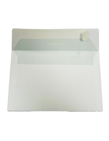 500 BUSTE BIANCHE 120X180MM 80GR C/STRIP BLASETTI 0006 BLASETTI BUSTE COMMERCIALI