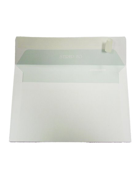 500 BUSTE BIANCHE 120X180MM 80GR C/STRIP BLASETTI 0006 BLASETTI BUSTE COMMERCIALI