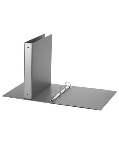 Raccoglitore Europa 4010 22x30mm 4R dorso 30 grigio metal Favorit 400051151