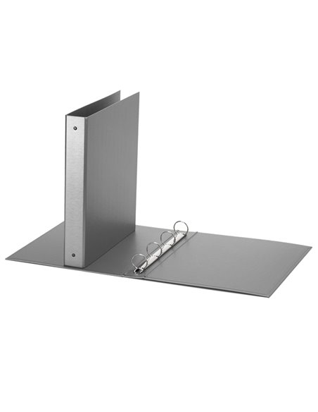 Raccoglitore Europa 4010 22x30mm 4R dorso 30 grigio metal Favorit 400051151