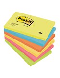 BLOCCO 100foglietti Post-it® 76x127mm 655-TFEN ENERGY 72GR ASSORTITO 7100172314