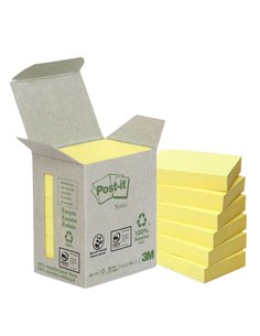 BLOCCO 100foglietti Post-it® Notes Green 38x51mm 653-1B GIALLO 7100172254