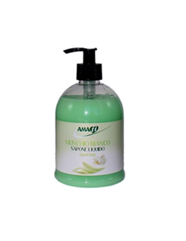 SAPONE LIQUIDO IN DISPENSER 500ML MUSCHIO BIANCO 112306001233