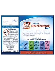 ADDITIVO DISINFETTANTE DEO+ 450GR PER TESSUTI OMINO BIANCO M92341 2