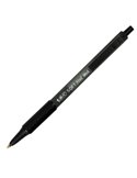 SCATOLA 12 PENNE SFERA SCATTO SOFTFEEL CLIC 1.0mm NERO 837397