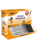 Dispenser value pack 90+10 penna sfera CRISTAL® medio 1,0mm nero BIC® 942911
