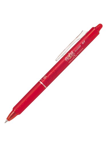 PENNA SFERA A SCATTO FRIXIONball CLICKER 0,7mm ROSSO PILOT 006792