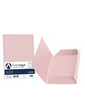 25 cartelline 3 lembi ACQUA 200gr 24,5x34,5cm rosa FAVINI A50S434