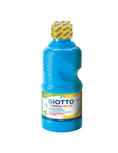 TEMPERA PRONTA 250ML lavabile GIOTTO CYANO 530815 GIOTTO TEMPERE