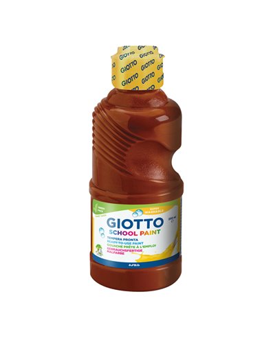 TEMPERA PRONTA 250ML lavabile GIOTTO MARRONE 530828 GIOTTO TEMPERE