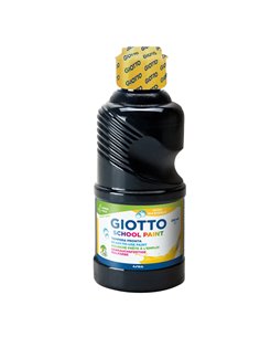 TEMPERA PRONTA 250ML lavabile GIOTTO NERO 530824 GIOTTO TEMPERE