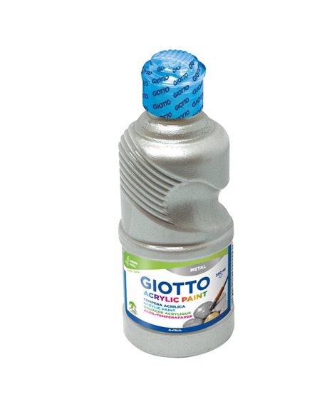 TEMPERA PRONTA ACRILICA GIOTTO 250ML ARGENTO 53390000 GIOTTO TEMPERE