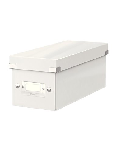 SCATOLA ARCHIVIO CD CLICKSTORE BIANCO METAL 60410001 LEITZ SCATOLE ARCHIVIO CON MANIGLIE