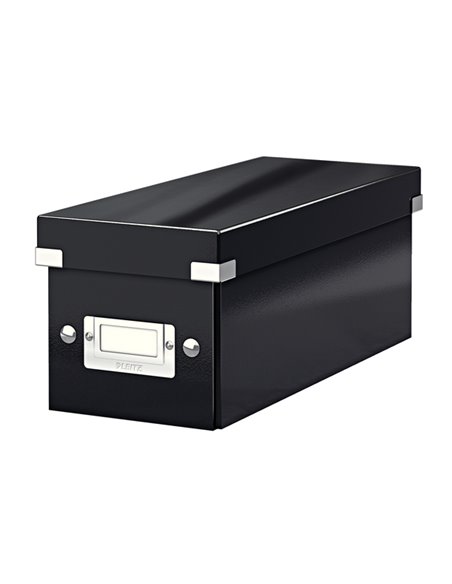 SCATOLA ARCHIVIO CD CLICKSTORE NERO 60410095 LEITZ SCATOLE ARCHIVIO CON MANIGLIE