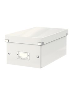 SCATOLA ARCHIVIO DVD CLICKSTORE BIANCO METAL 60420001 LEITZ SCATOLE ARCHIVIO CON MANIGLIE