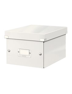 SCATOLA ARCHIVIO PICCOLA CLICKSTORE BIANCO METAL 60430001 LEITZ SCATOLE ARCHIVIO CON MANIGLIE