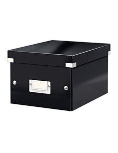 SCATOLA ARCHIVIO PICCOLA CLICKSTORE NERO 60430095 LEITZ SCATOLE ARCHIVIO CON MANIGLIE