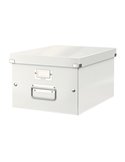 SCATOLA ARCHIVIO MEDIA CLICKSTORE BIANCO METAL 60440001