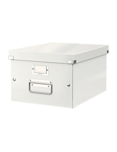 SCATOLA ARCHIVIO MEDIA CLICKSTORE BIANCO METAL 60440001
