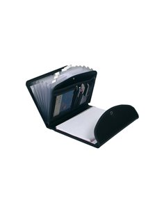 CLASSIFICATORE EXAFOLIO 6 SCOMPARTI PPL NERO EXACTIVE 55834E EXACOMPTA CLASSIFICATORI