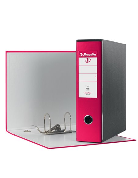 Registratore EUROFILE G53 fucsia dorso 8cm f.to commerciale ESSELTE 390753900 ESSELTE REGISTRATORI A LEVA