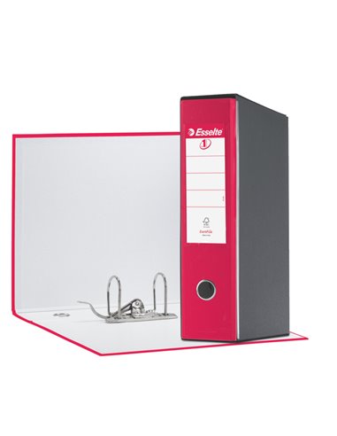 Registratore EUROFILE G55 fucsia dorso 8cm f.to protocollo ESSELTE 390755900
