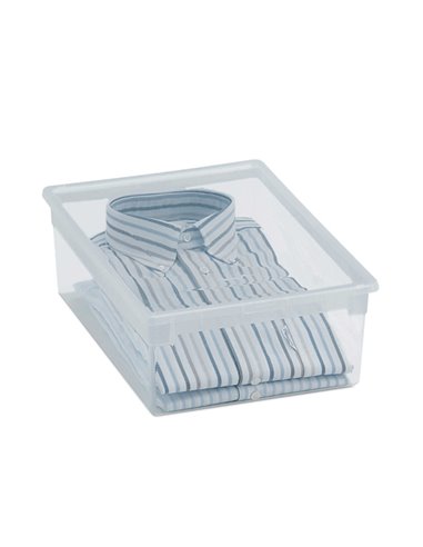 CONTENITORE MULTIUSO 27,8x39,6x H13,2CM - 12LT LIGHT BOX M 1001379 TERRY CONTENITORI MULTIUSO