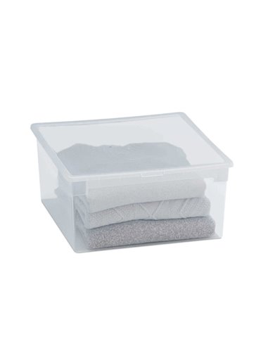 CONTENITORE MULTIUSO 37,8x39,6x H18,5CM - 23LT LIGHT BOX L 1001380 TERRY CONTENITORI MULTIUSO