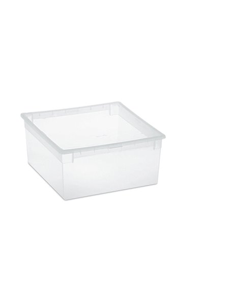 CONTENITORE MULTIUSO 37,8x39,6x H18,5CM - 23LT LIGHT BOX L 1001380 TERRY CONTENITORI MULTIUSO