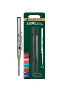 Blister 2 refill per SFERA Montblanc ® BLU PUNTA MEDIA J222303 MONTEVERDE REFILL SFERA