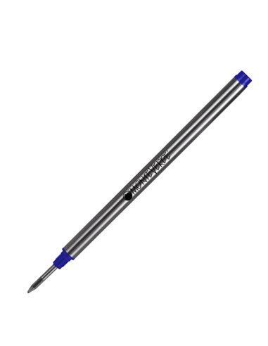 Blister 2 refill in metallo per ROLLER Montblanc ® BLU PUNTA FINE J232203 MONTEVERDE REFILL ROLLER
