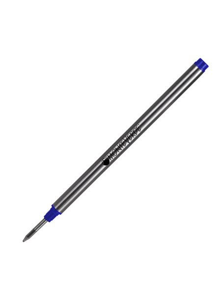 Blister 2 refill in metallo per ROLLER Montblanc ® BLU PUNTA FINE J232203 MONTEVERDE REFILL ROLLER