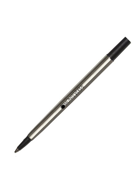Blister 2 refill in metallo per ROLLER Parker ® NERO PUNTA FINE J231201 MONTEVERDE REFILL ROLLER