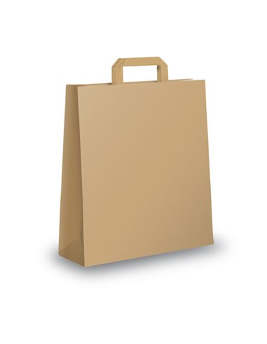 SCATOLA 350 SHOPPERS 22X10X29CM AVANA NEUTRO PIATTINA 001635 Mainetti Bags SHOPPERS E BUSTE IN CARTA