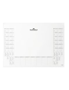 RICAMBIO 25FG CON CALENDARIO BIANNUALE 57x41cm DURABLE 7292-02 DURABLE SOTTOMANO