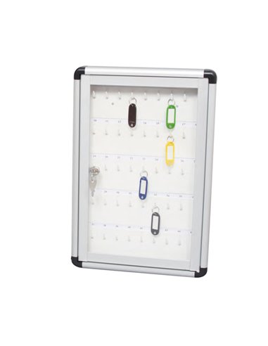 BACHECA MURALE PORTACHIAVI 30X45 - 45 POSTI 2184/1 METALPLUS BACHECHE PORTACHIAVI