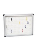 BACHECA MURALE PORTACHIAVI 45X60 - 90 POSTI 2184/2