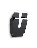 DISPLAY DA MURO CON 2 TASCHE A4 NERO FLEXIPLUS DURABLE 1709008060