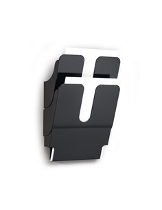 DISPLAY DA MURO CON 2 TASCHE A4 NERO FLEXIPLUS DURABLE 1709008060 DURABLE PORTADEPLIANT DA PARETE