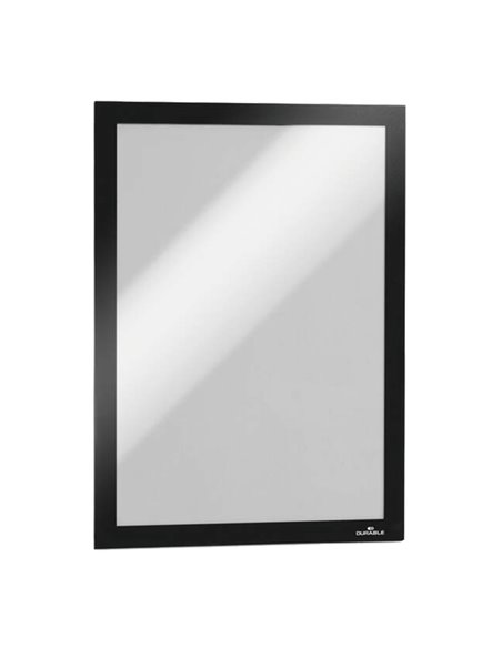 Cornice espositiva adesiva Duraframe® A4 21x29,7cm nero DURABLE 4872-01 DURABLE CORNICI DA PARETE E SUPPORTI