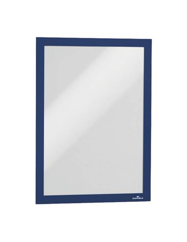 Cornice espositiva adesiva Duraframe® A4 21x29,7cm blu DURABLE 4872-07 DURABLE CORNICI DA PARETE E SUPPORTI
