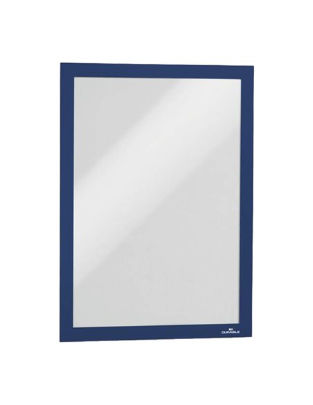 Cornice espositiva adesiva Duraframe® A4 21x29,7cm blu DURABLE 4872-07 DURABLE CORNICI DA PARETE E SUPPORTI