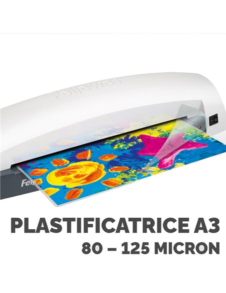 PLASTIFICATRICE A CALDO LUNAR A3 FELLOWES 5716701 FELLOWES PLASTIFICATRICI A CALDO