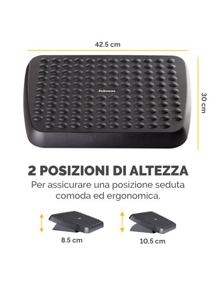 POGGIAPIEDI STANDARD FELLOWES 48121-70 FELLOWES POGGIAPIEDI