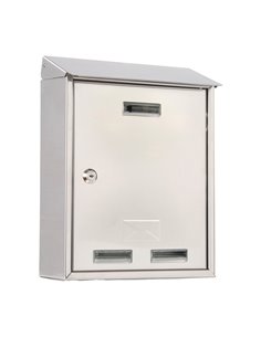 CASSETTA POSTALE 30x40x15cm INOX SERIE ELIOS 3100X/3 METALPLUS CASSETTE POSTALI