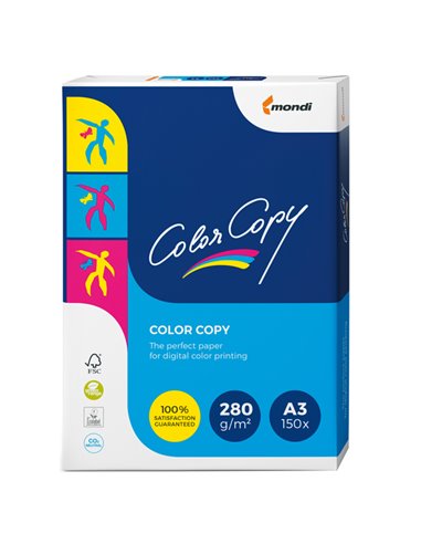 CARTA BIANCA COLOR COPY 320x450mm 280gr 150fg SRA3 MONDI 6384 MONDI BIANCA